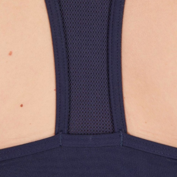 Woman cardio Fitness Bra Blue - Picture 3 of 5